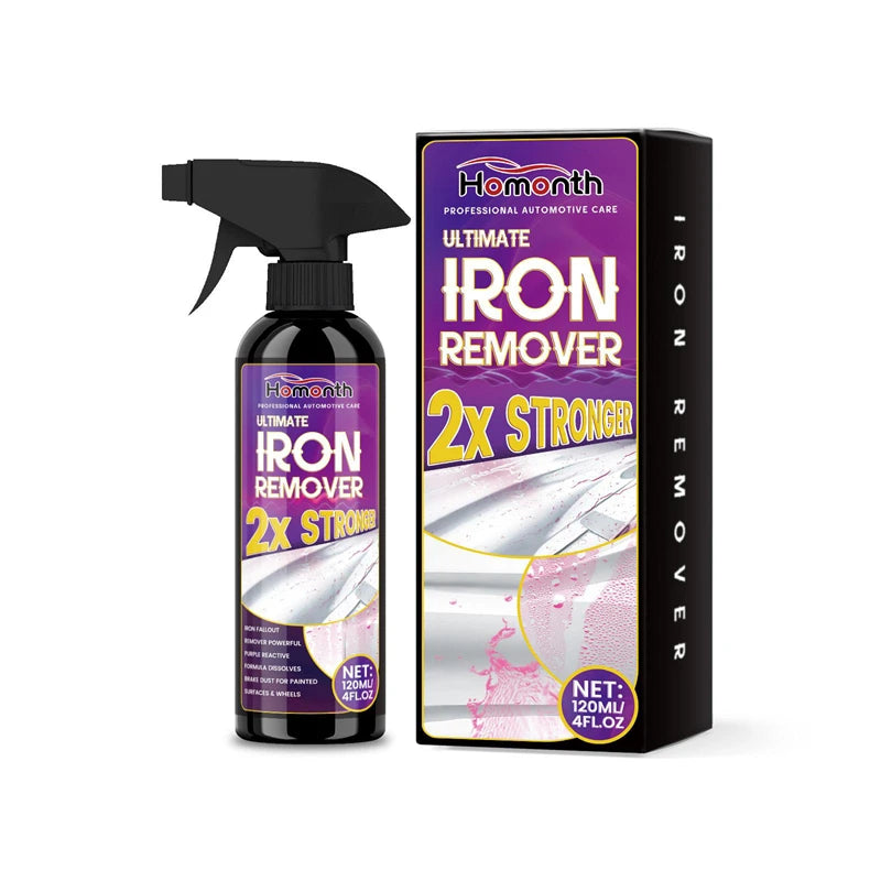 Large Capacity Powerful Car Rust Remover Spray Exhaust For Metal Car Bike Wheel Care Metal Powder Remover Household Tools New