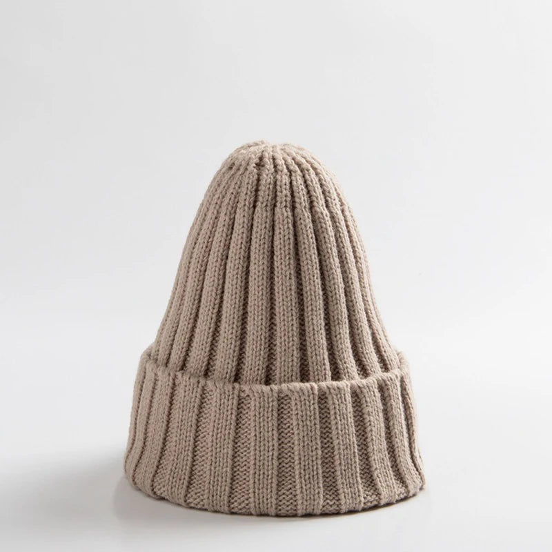 Kids Crochet Knit Bonnet Beanie - Solid Winter Hat 1-6 Years - photo 9
