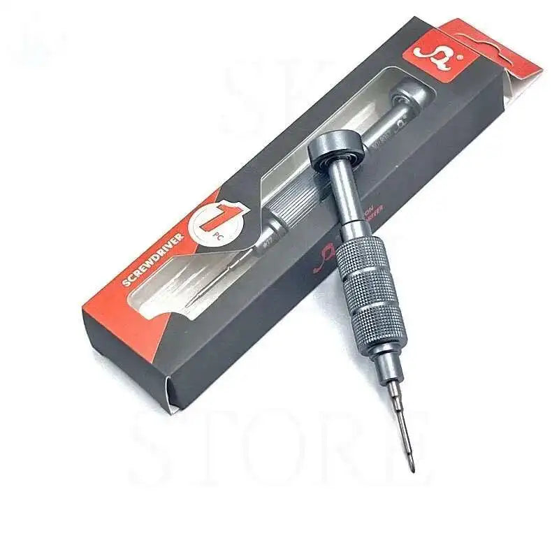 S2 Alloy Steel Cannon Precision Screwdriver Set 360° Rotating Tail Cap Magnetic Repair Tool Kit for iPhone Samsung Huawei Tablet