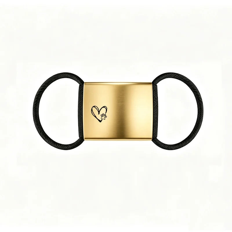 Silent Slide-On Pet ID Tag - Noiseless Engraved Collar Tag