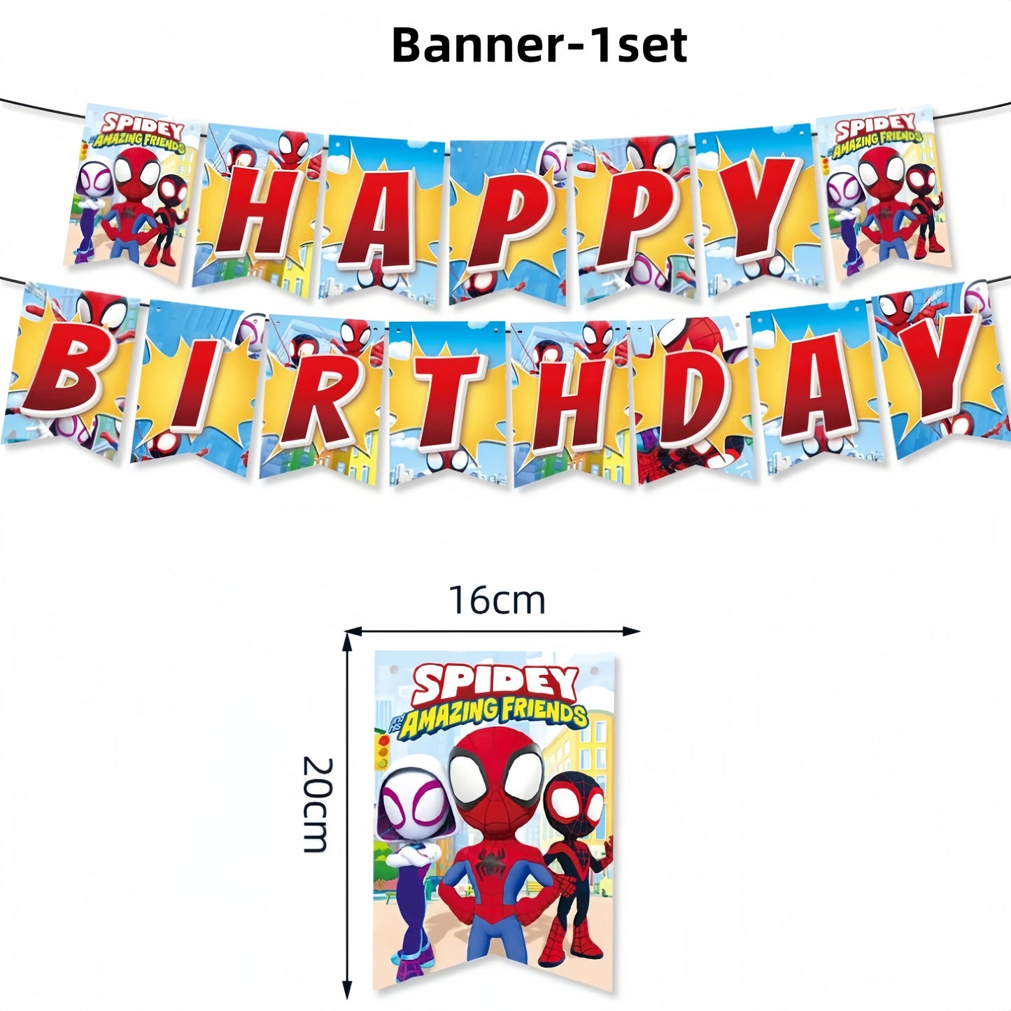 Spidey Birthday Party Tableware Paper Plate Decorations Spiderman Disposable Tableware Spidey and His Best Friend Party Supplies