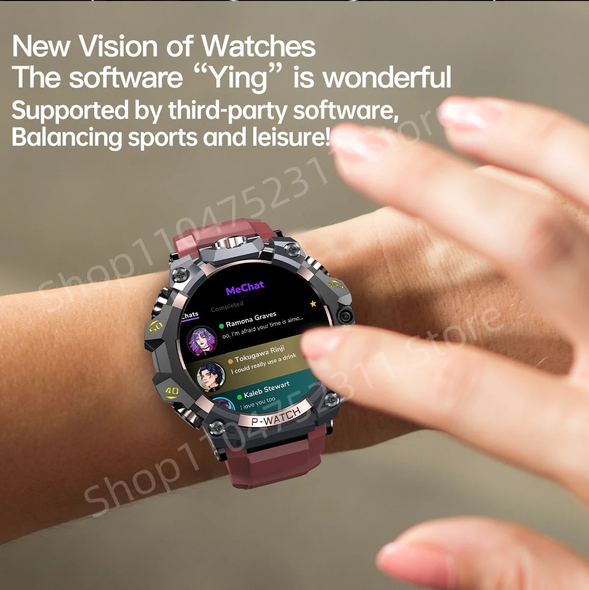 5g Full Netcom Smartwatch 1.508 inch Amoled HD Screen inset 4g/5g Sim Card GPS WIFI IP68 Waterproof Swimming  Sport Smart Watch
