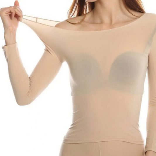 Women's Sheer Mesh Long Sleeve Top - Club Pullover Tee