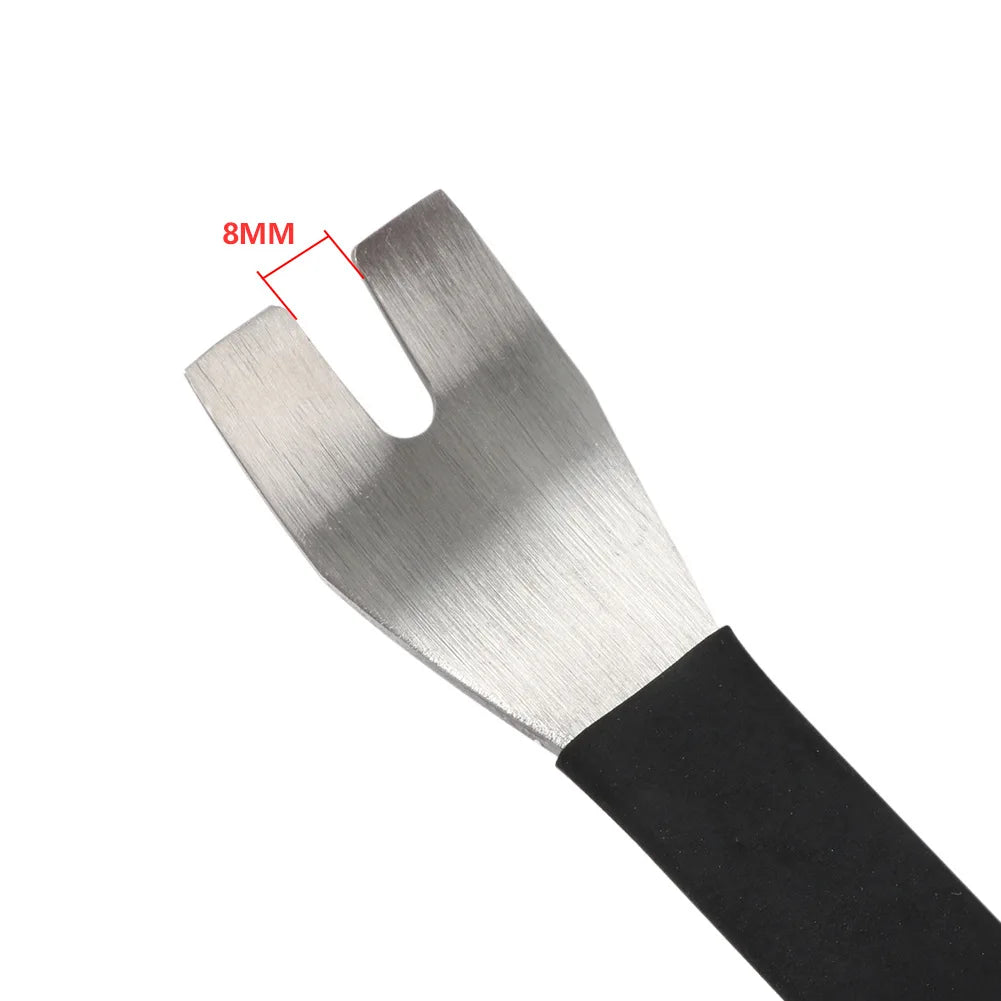 Car Trim Removal Tool Stainless Steel Durable Two-end Trim Removal Level Pry Tools Door Panel Audio Terminal Fastener driver