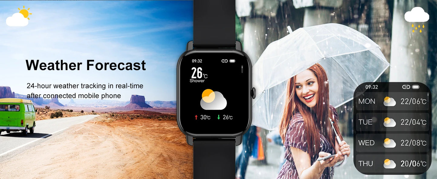 Jxrev 1.85" Ultra Thin Smartwatch with Bluetooth Calling & GPS – IP68 Waterproof | 110+ Sport Modes, Heart Rate, Sleep & Calorie Tracker for Android & iOS