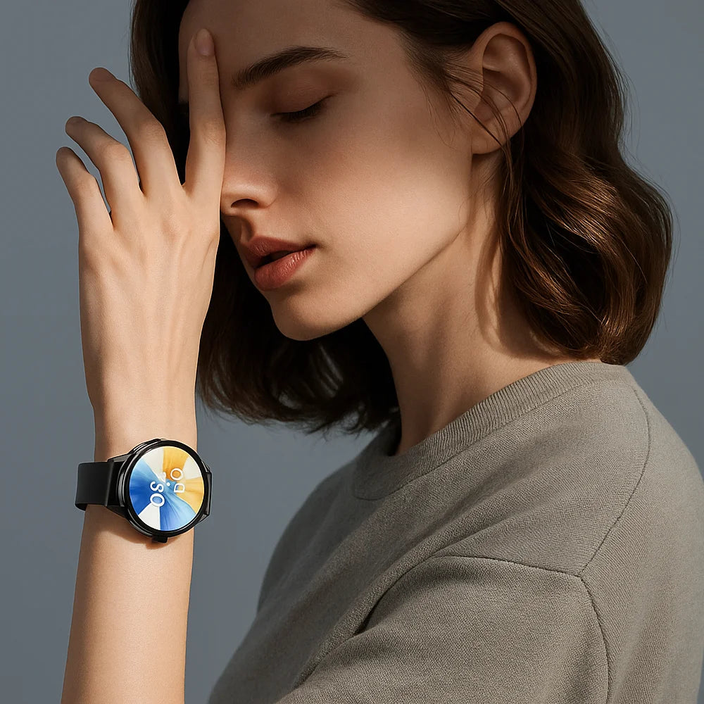 LAXASFIT 2026 New Fashionable Men's Smart Watch Wireless Call Digital Fitness Tracker Sports Smartwatch For Women's Android iOS