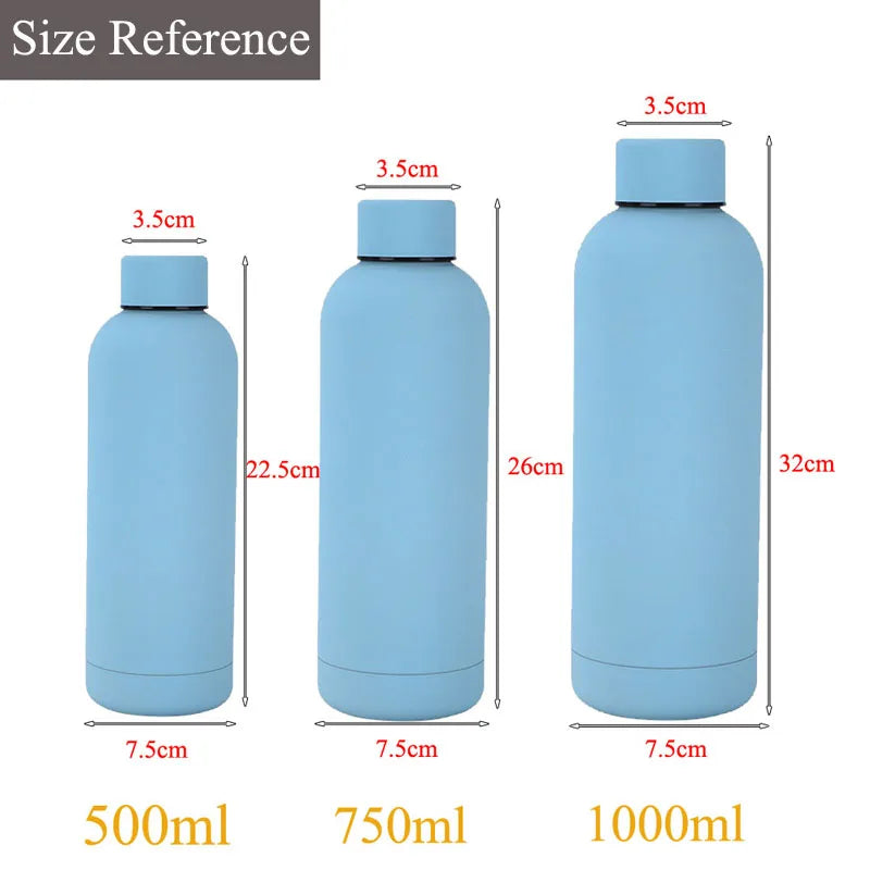 Personalised Thermos Large Vacuum Flask Stainless Steel Portable Thermos Bottle Outdoor Sports Water Bottle Travel Mug 500/750ml