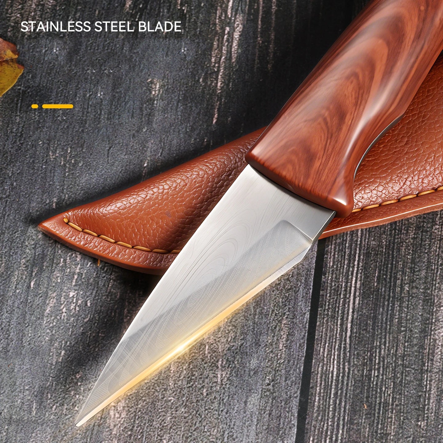 Garden Grafting Knife — Fruit Tree Budding Tool, Wooden Handle