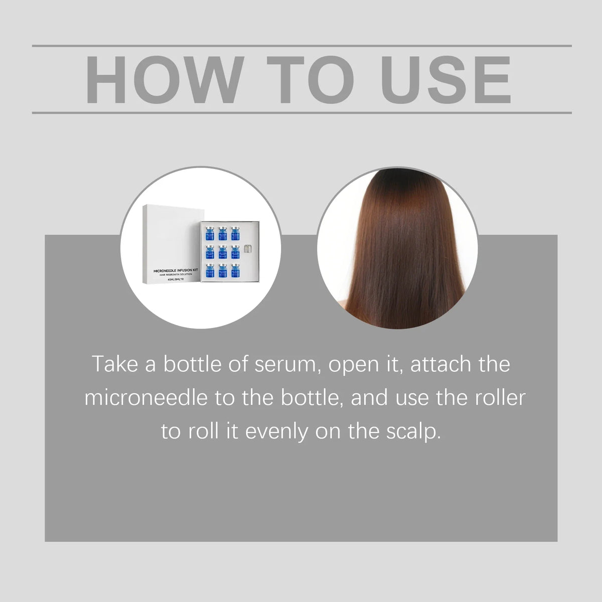 Scalp Care Kit with Derma Roller & Nourishing Serum