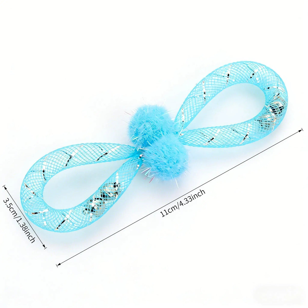 Pet Toy Cat Toy, Teaser Toy with Bell, Interactive Cat Toy for Self-Play and Boredom Relief, Scratch and Bite Resistant