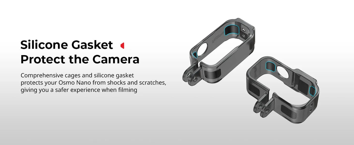 SmallRig Action Camera Nano Cage Kit – Vertical-to-Horizontal for DJI Osmo Nano | YouTube & TikTok (5757)
