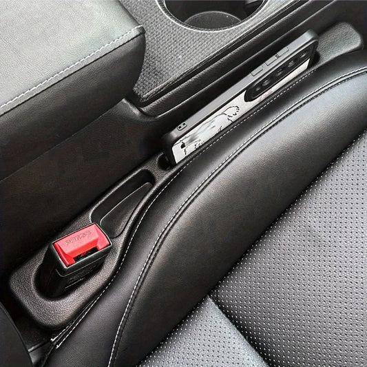 2pc car seat gap filler organizer waterproof car seat gap plug strip