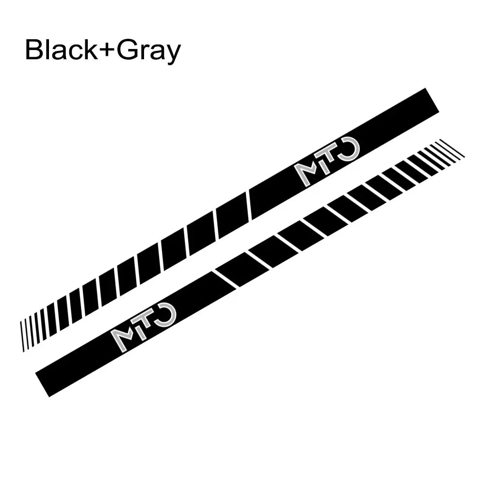 2pcs Car Side Skirt PVC Stickers Sport Graphics Vinyl Film Decals Decoration Kit Auto SUV Tuning Accessories For Alfa Romeo Mito