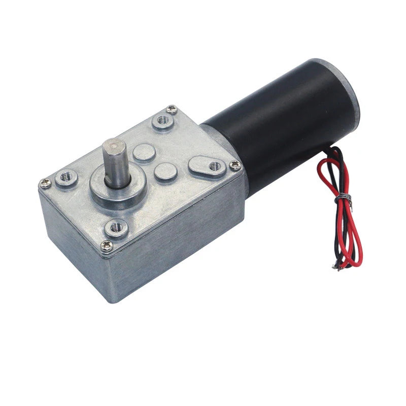 5840-31ZY Turbo Worm Encoder Micro DC Reduction Motor Self locking Speed Control Small Motor 12V24V