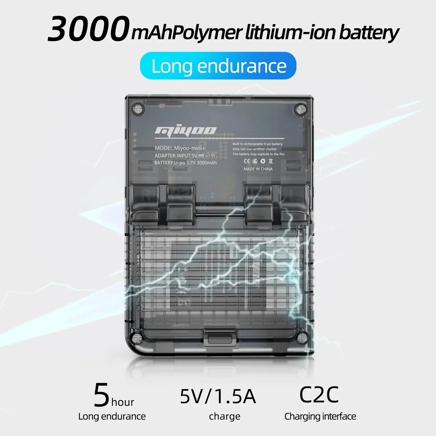 MIYOO Mini Plus Mini+ Portable Retro Handheld Game Console 3.5-inch IPS Screen childhood Classic Nostalgic Gaming Emulator