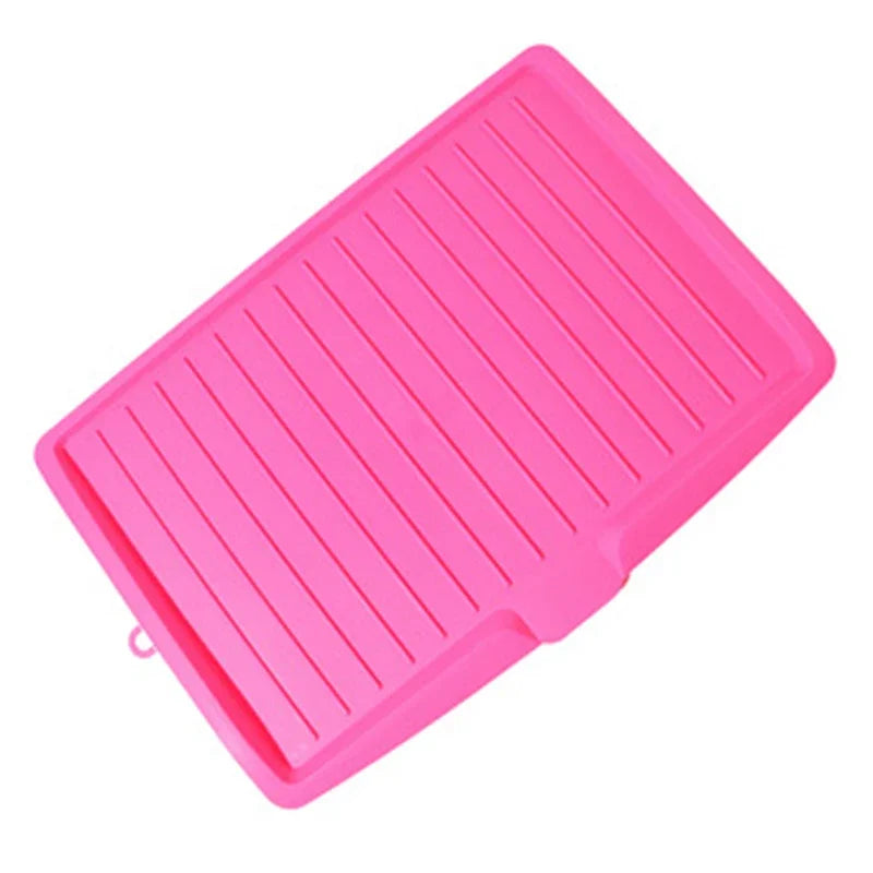 Folding Plastic Dish Drain Tray - Countertop Drying Board - photo 9
