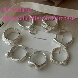 PANJBJ 925 Sterling Silver Hollow Out Rings For Women Three Layered Cross Punk Irregular Vintage Jewelry Gift Dropshipping