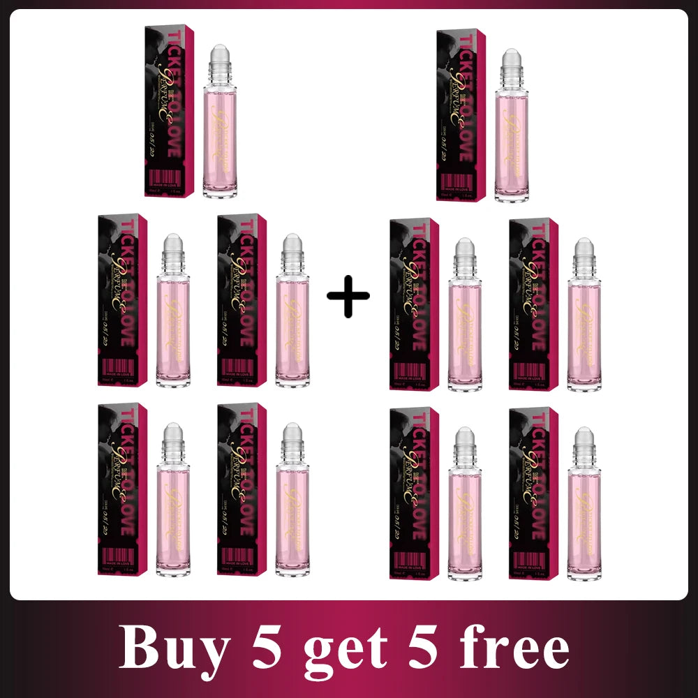 eelhoe Pheromone Perfume – Long-Lasting Floral Fragrance | Attract Men & Women | 10ml (1–10pc)