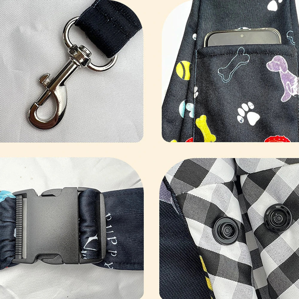 Cartoon Print Pet Carrier Bag - Crossbody Travel Bag – photo 2