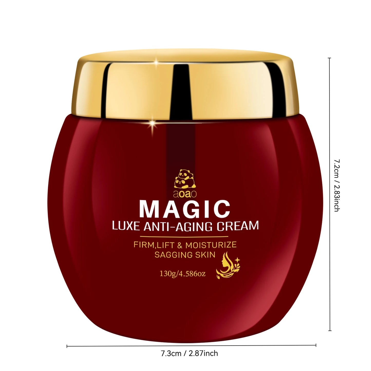 Luxury Anti-Wrinkle Cream with Vitamin E Glycerin Collagen & Hyaluronic Acid Hydrated Smooth Radiant Skin Anti-Aging Youthful Look