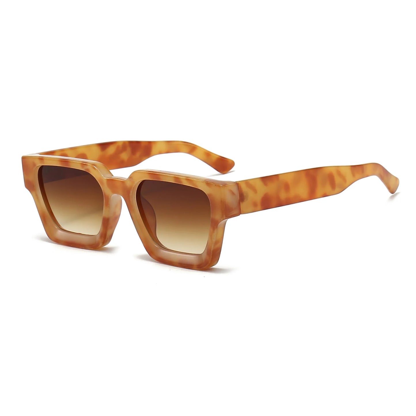 KLASSNUM Square Sunglasses — Retro Unisex UV400 Shades