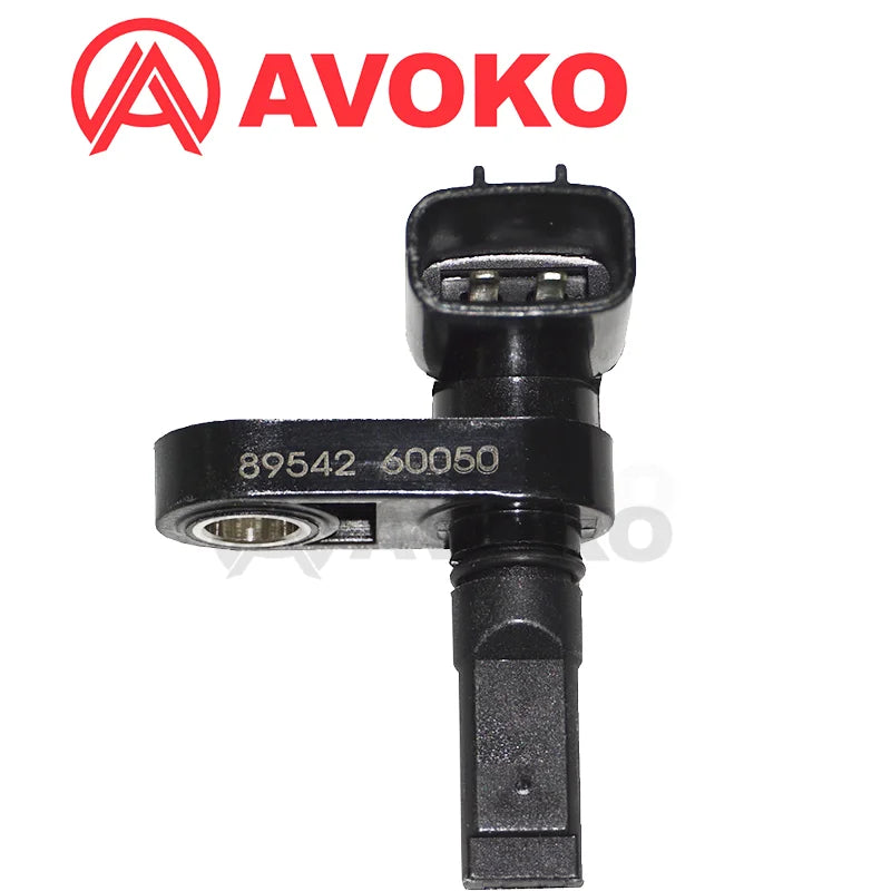 2Pcs 89543-60050 89542-60050 ABS Wheel Speed Sensor Front & Rear -Right & Left R/L Fits Toyota 4Runner Tacoma Lexus LX570 GX470