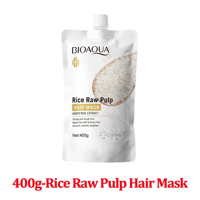 10/30/50/100/400g Magical Keratin Hair Mask 5 Seconds Repair Damaged Frizzy Hair Soft Smooth Shiny Rice Moisturizing Hair Care