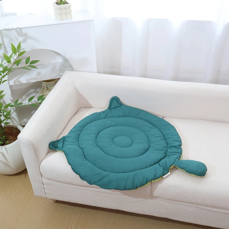Cat Face Pet Bed Mat - Soft Breathable All-Season Cushion – photo 4