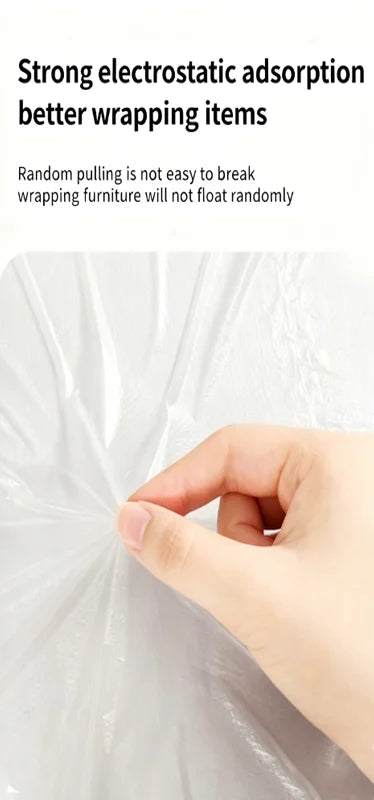 Pre-Taped Masking Film Protection PE Covering Cloth Tape for Living Room Furniture Dust-proof Spray Paint Automobile Painting