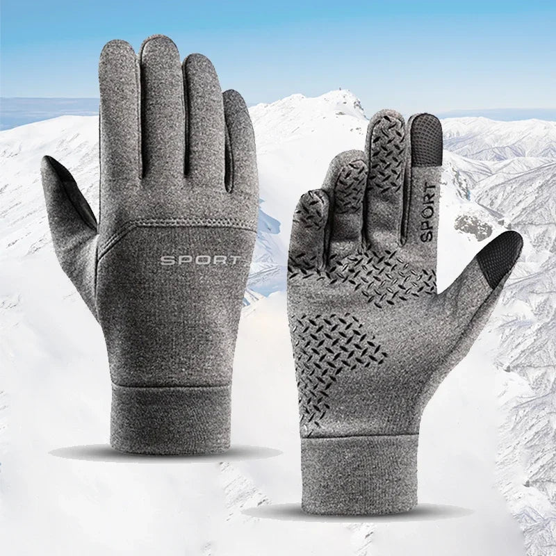 Touchscreen Winter Gloves, Windproof Running Gloves