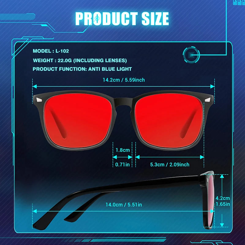 O-Q CLUB Computer Glasses Men Eyeglasses Sleep Glasses Anti Blue Light Glases gaming glasses Decorative Eyepieces Women Eyewear