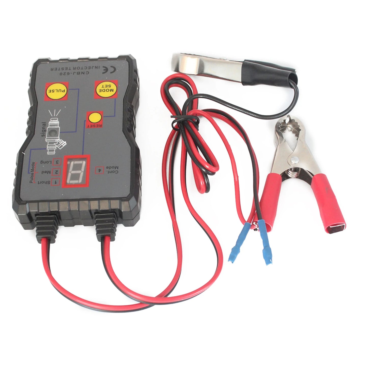 4-in-1 Car Fuel Injector Tester 4 Pluse Modes Fuel Pressure System Diagnostic Testing Tool Car Injector Cleaner Controller