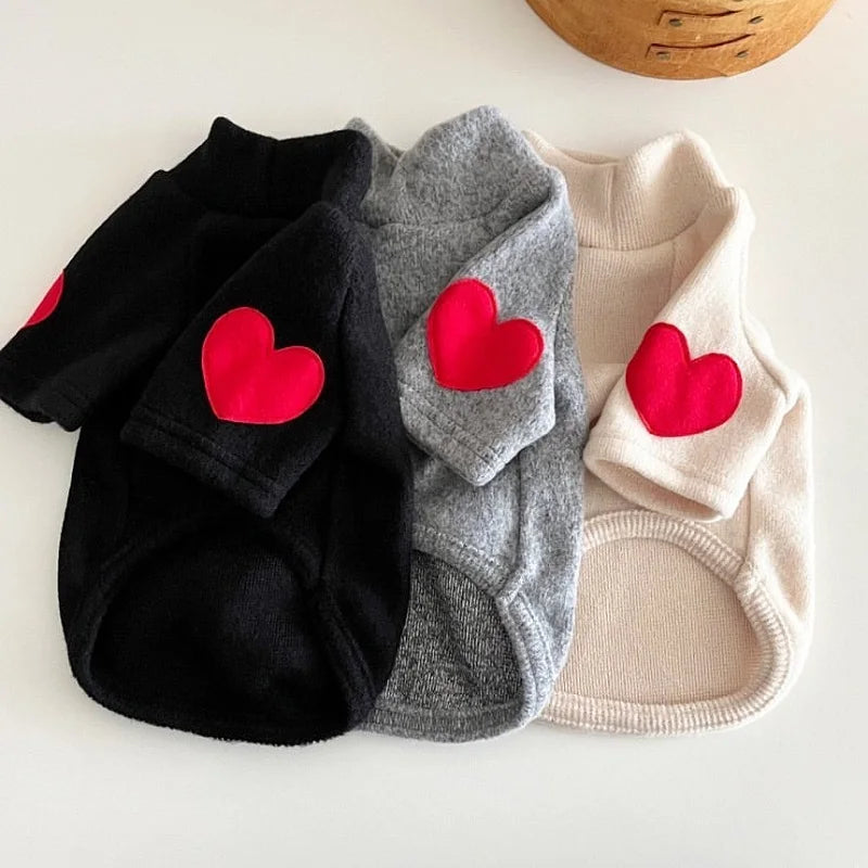 Warm Dog Sweatshirt Hoodie - Small Breeds & Kittens