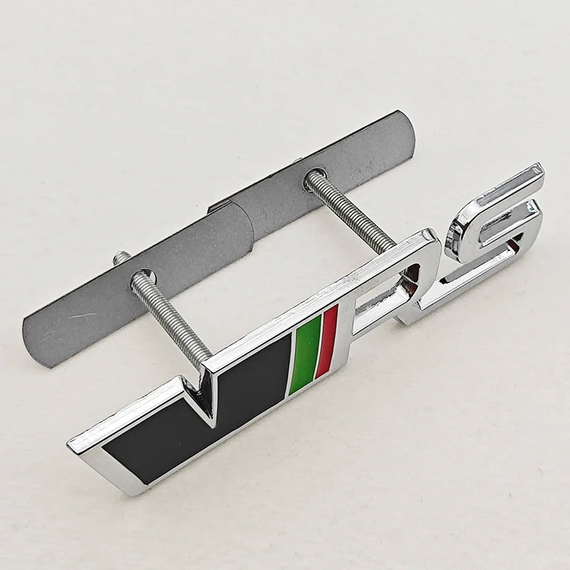 3D Metal Logo VRS Sticker Letters Emblem Car Front Grille Fender Side Trunk Badge For Skoda RS VRS Stickers Accessories
