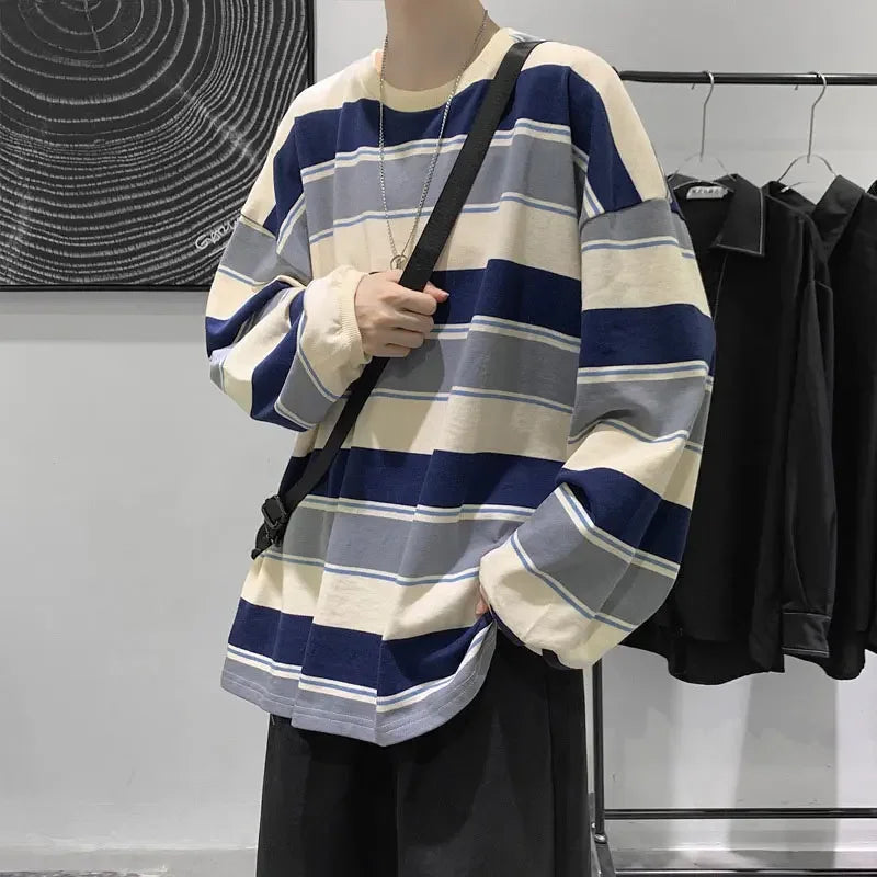 Women T shirts four seasons Woman clothing Y2k Top Sweatshirt 2026 korean Fashion Long Sleeves Tee Loose Couple Graphic T-shirt