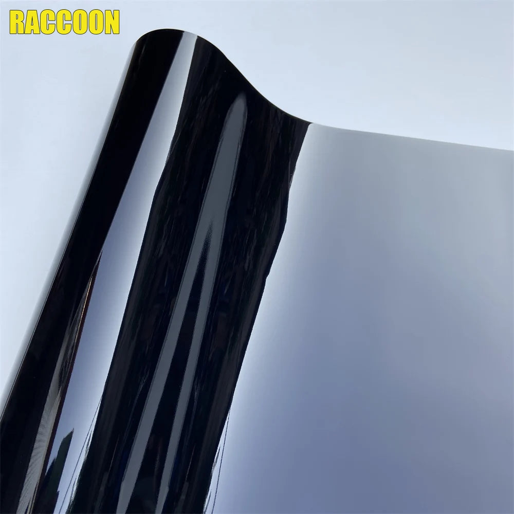 PET Glossy Piano Black Vinyl Wrap Chrome Delete Film Car Stickers Air Bubble Free for Vehicle Chrome Trim Roof Wing Pillar