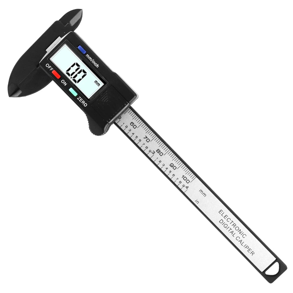 150mm Electronic Digital Caliper 100mm  0.1mm Measuring Tool Vernier Micrometer Measuring Tool Depth Gauge Instrument Pachometer