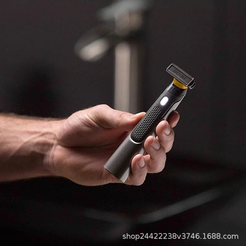 Electric Shaver For Men and Women Portable Full Body Trimmer USB T Shaped Blade Razor For Beard Armpit For Washable