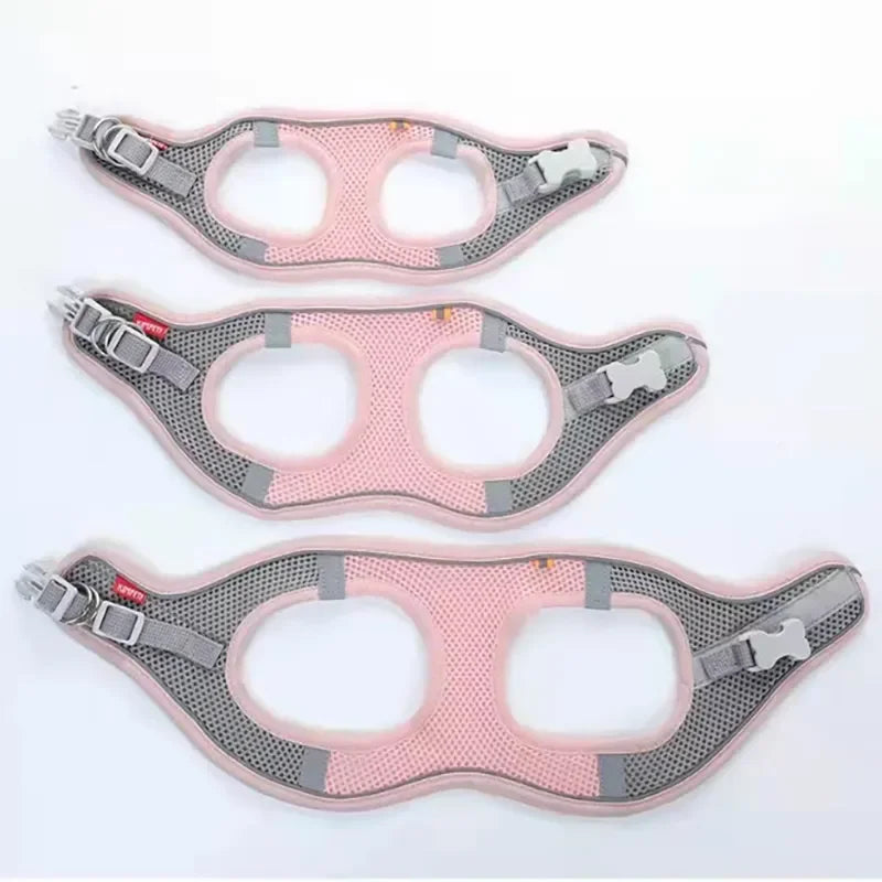 Reflective Cat & Dog Harness Vest with Rope Leash - Small to Medium – photo 4