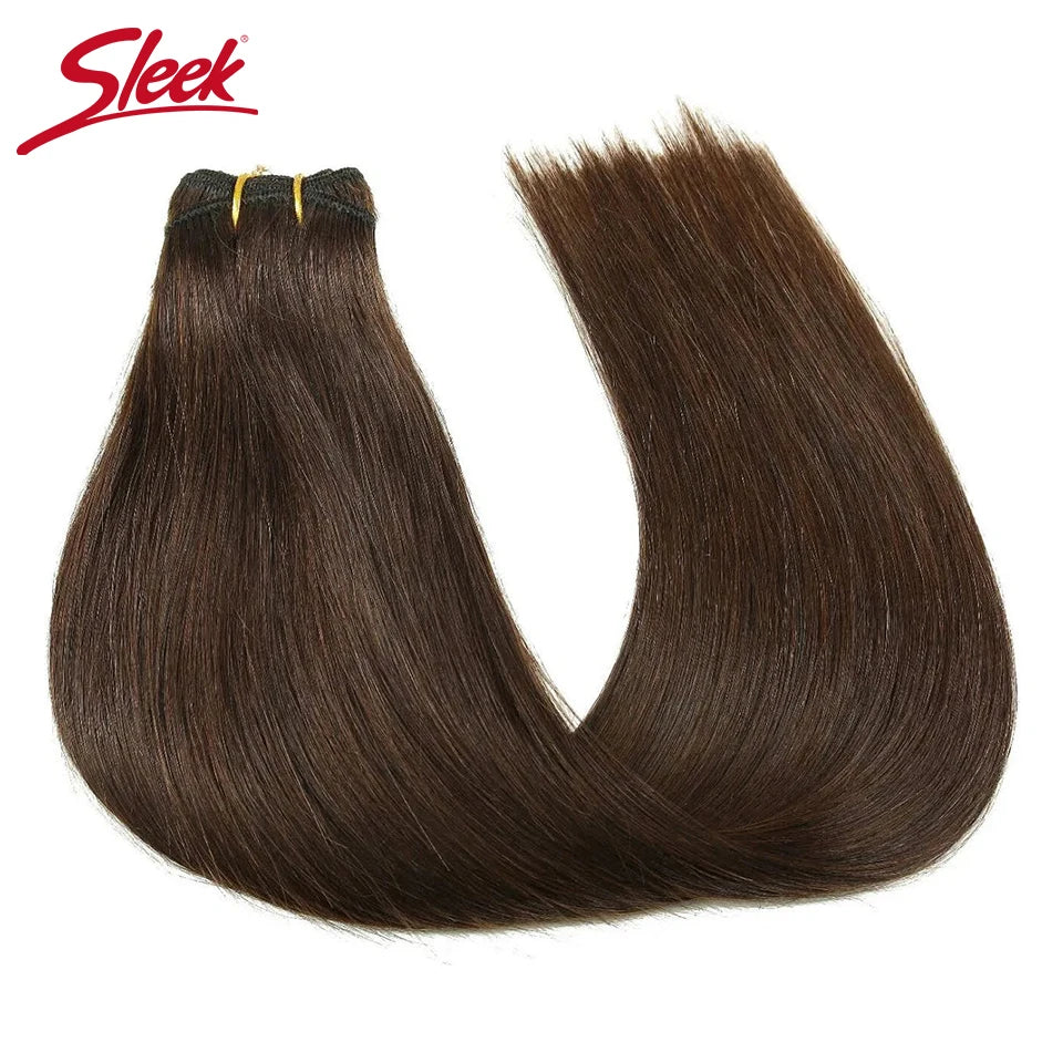 Sleek Brazilian Straight Hair Double Drawn Natural  Human Hair Weave Bundles Remy  Honey Blonde 613 6# 8# Human Hair Bundle