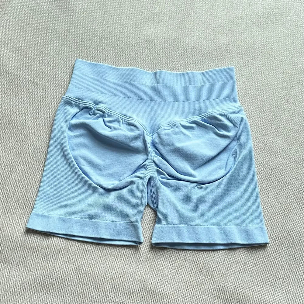Impacts Shorts Set Workout Scrunch Shorts Sets Halter Sports Fitness Clothes Gym Suit Scrunch Shorts