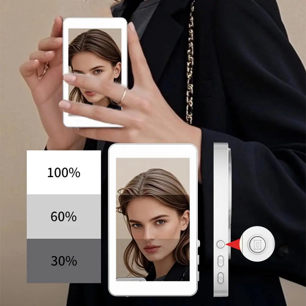 Magnetic Cell Phone Vlog Self Timer Monitor Screen Using Rear Camera Monitor For Live Streaming Creating Content Self-Timer
