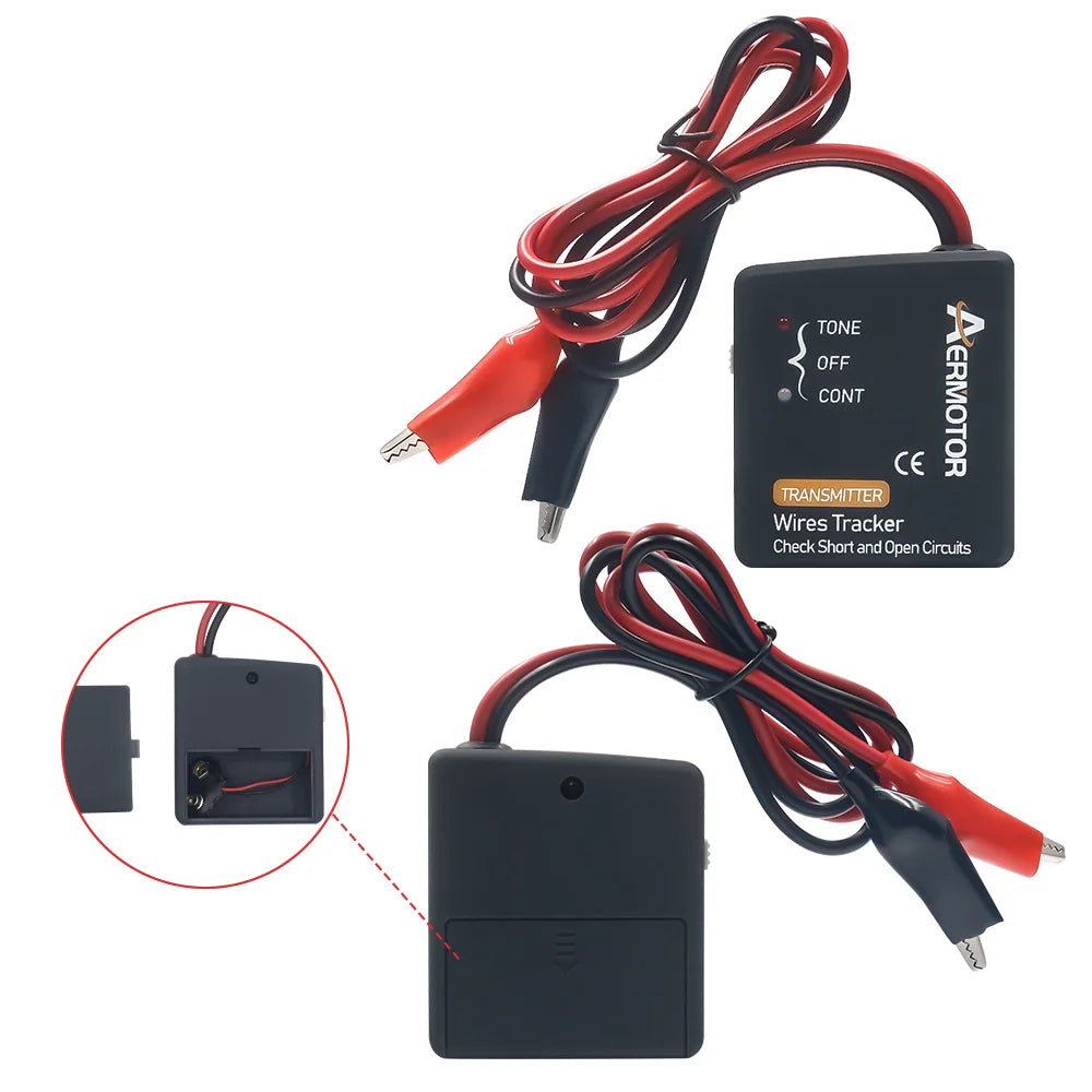 AER Automotive Short Cable Tracker Open Wire Finder Same As EM415PRO Find Car Short Circuit Wire Universal DC 6-42V