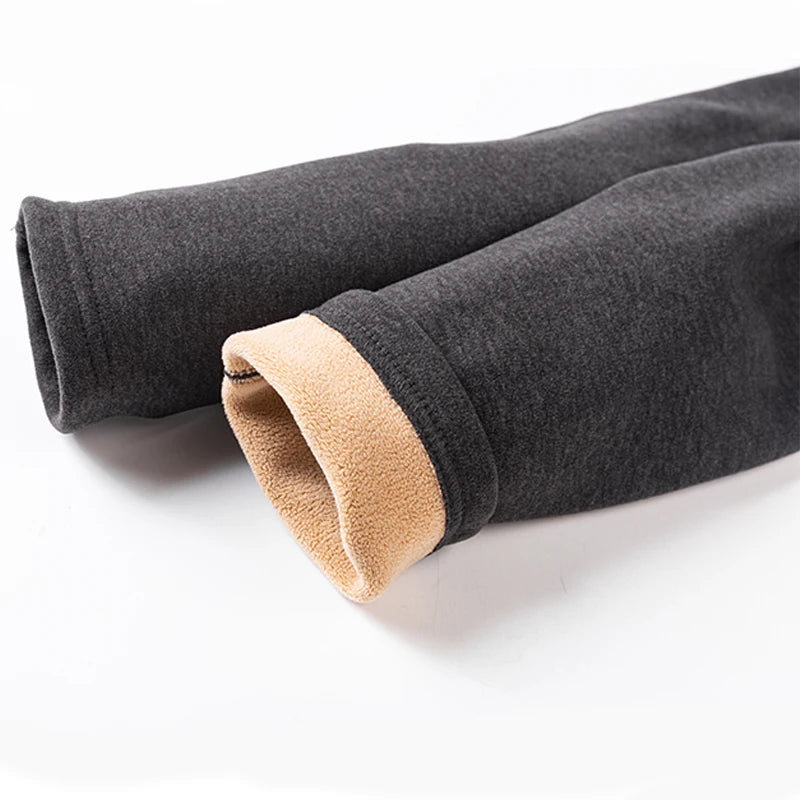 Men's Fleece Thermal Pants - Soft Warm Lounge and Sleep Bottoms - photo 6
