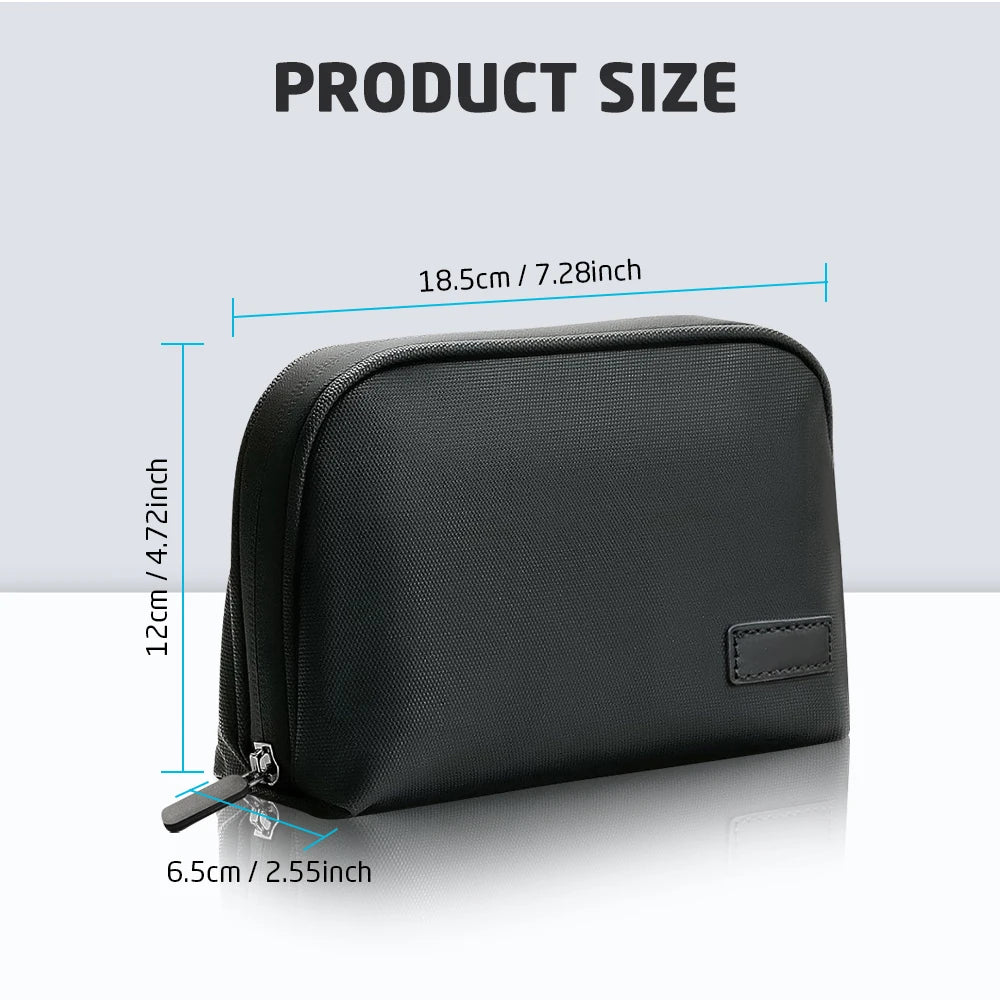 Travel Portable Cable Organizer Waterproof Storage Bag for Power Bank Digital Cable Case Earphone Earphone Holder Case