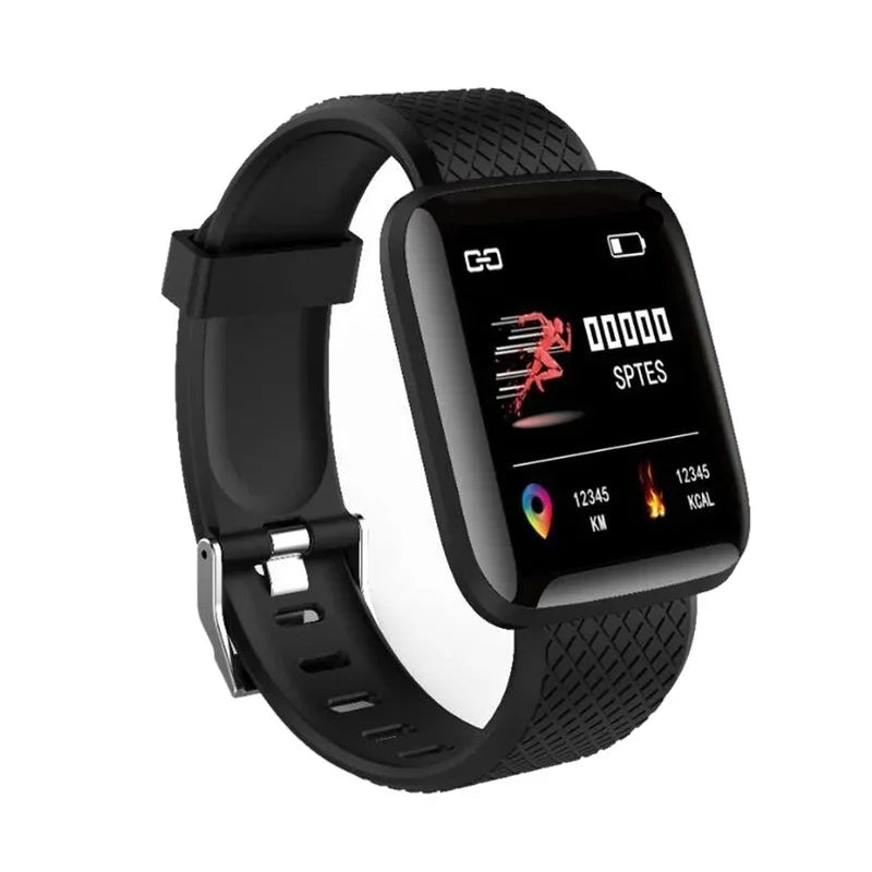 New 116Plus Smart Watch for Men Women Kids Gift Message Remind Music Control Sport Step Calories D13 Smartwatch Alarm Clock