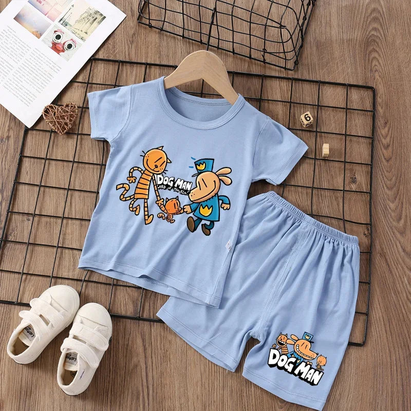 Stretchy Dog Loungewear Pajama Suit - Summer Homewear – photo 8