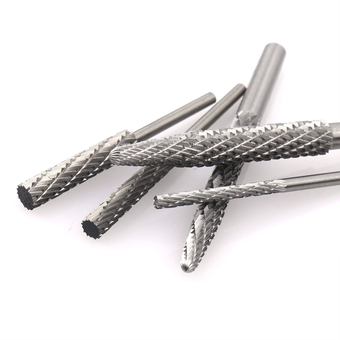 1PC Rotary Burr Cutter High Speed Steel Rotary Bur Cutter File Milling Cutter Drill Bit Engraving Bits Milling For Rotary Tool