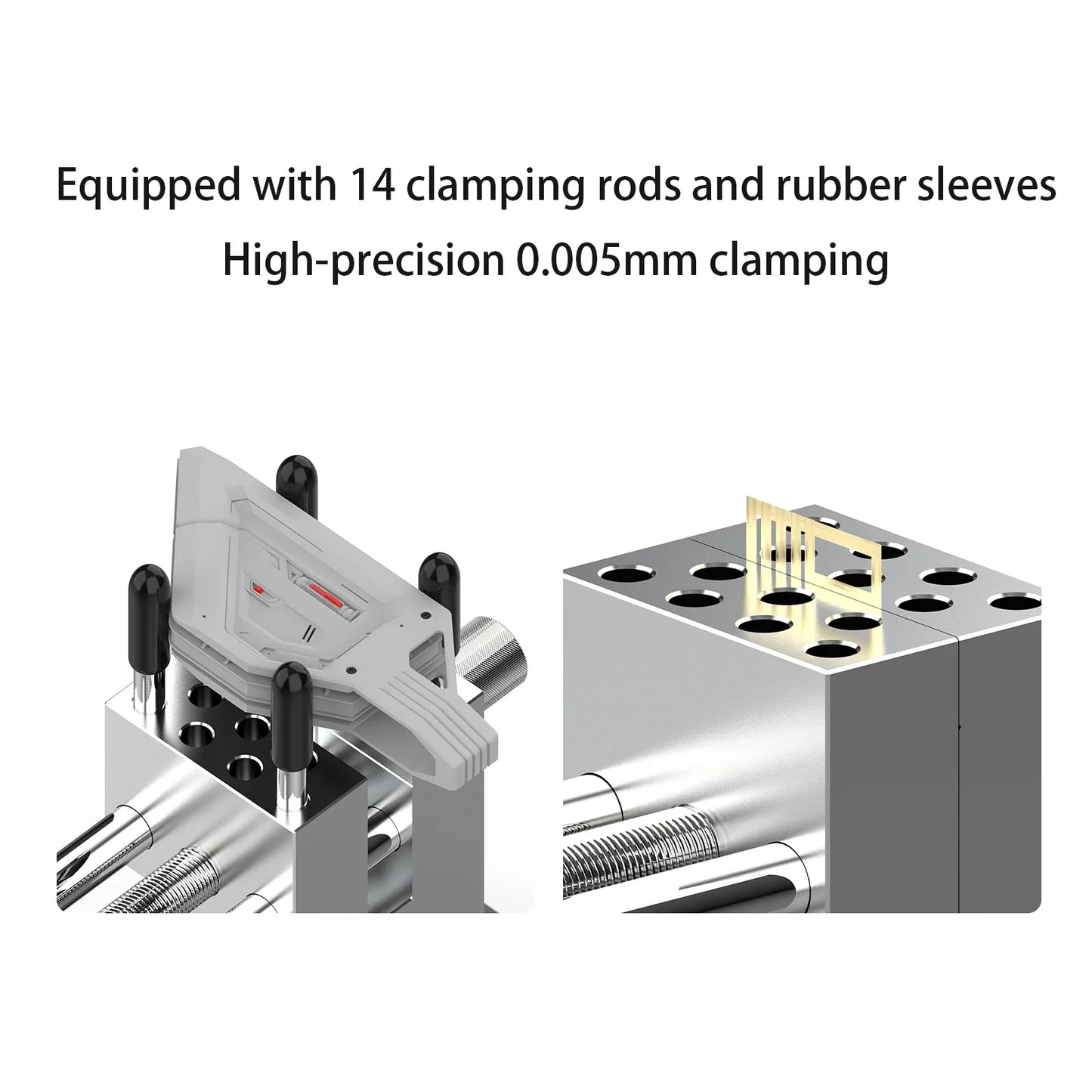 MAZHA T0010 2 in 1 Mini Portable Table Vise Compact Adjustable Clamp for Modeling Hobby DIY Precision Tool Accessories