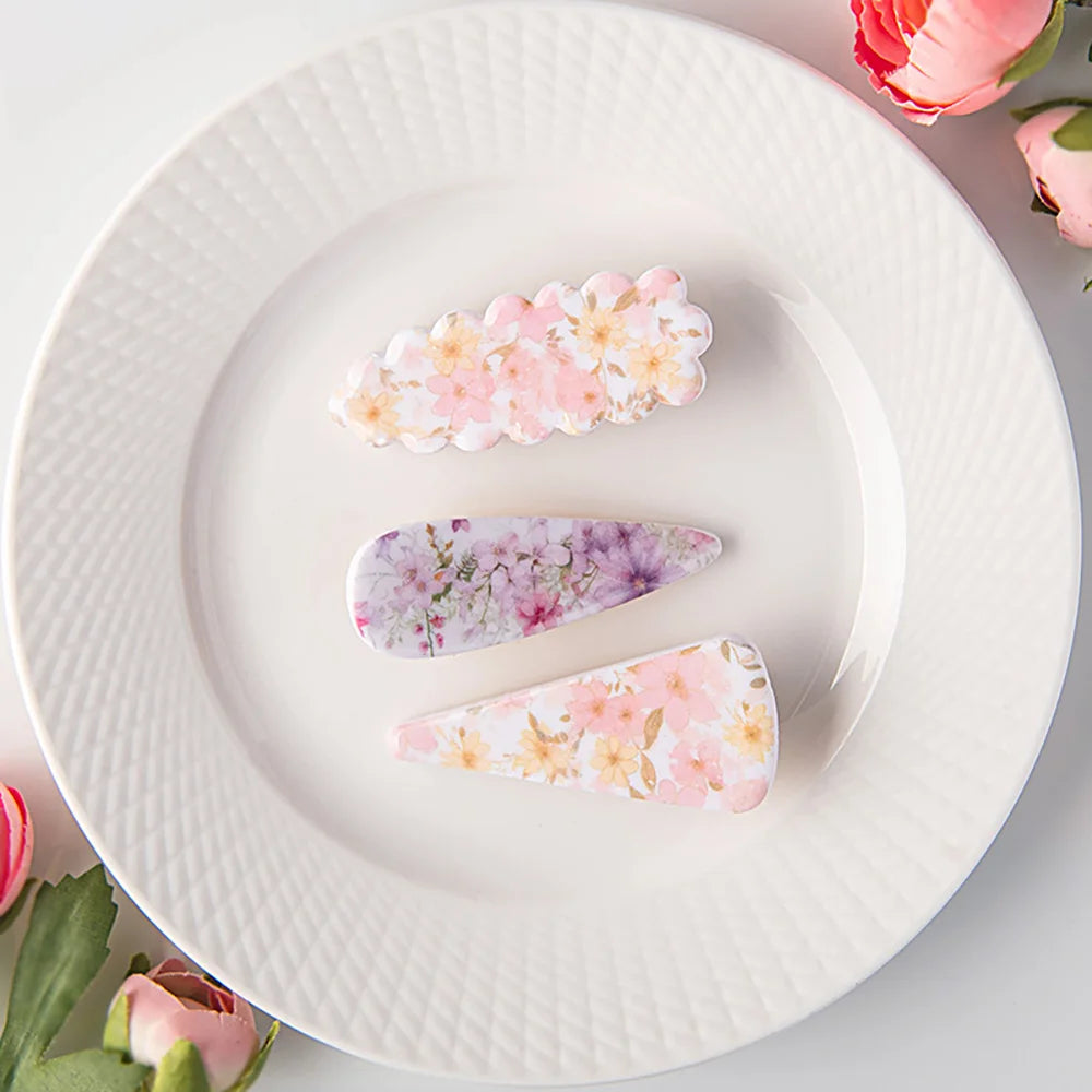 1PC Various Styles Geometric Shape Flower Tile Pattern Polymer Clay Mould Hairpin Embossing Clay Mold Jewelry Making Clay Tools